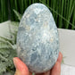 Celestite Celestine Large Egg with Stand Large Geode Cluster Crystal 975g