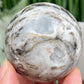 Sphalerite Quartz Sphere Healing Crystal Ball 204g 54mm