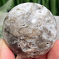 Sphalerite Quartz Sphere Healing Crystal Ball 204g 54mm