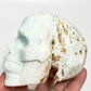 Caribbean Calcite Skull Healing Crystal Carving 938g