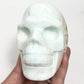 Caribbean Calcite Skull Healing Crystal Carving 938g