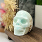 Caribbean Calcite Skull Healing Crystal Carving 938g