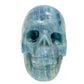 Aquamarine Skull Healing Crystal Carving 614g