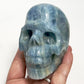 Aquamarine Skull Healing Crystal Carving 614g