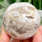 Sphalerite Quartz Sphere Healing Crystal Ball 268g 61mm