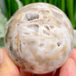 Sphalerite Quartz Sphere Healing Crystal Ball 268g 61mm