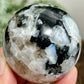 Rainbow Moonstone with Black Tourmaline Sphere Healing Crystal Ball 262g 57mm