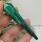 Malachite Wand with Stand Crystal 32g 84mm