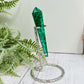 Malachite Wand with Stand Crystal 30g 88mm