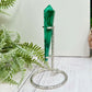 Malachite Wand with Stand Crystal 30g 88mm