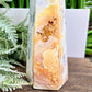 Ocean Sea Jasper Tower Healing Crystal Generator 792g 206mm