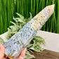 Ocean Sea Jasper Tower Healing Crystal Generator 722g 207mm