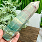 Ocean Sea Jasper Tower Healing Crystal Generator 680g 189mm