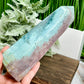 Ocean Sea Jasper Tower Healing Crystal Generator 836g 177mm