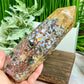 Ocean Sea Jasper Tower Healing Crystal Generator 1390g 203mm