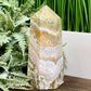 Ocean Sea Jasper Tower Healing Crystal Generator 1020g 157mm