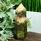 Ocean Sea Jasper Quartz Tower Crystal Generator 492g 142mm