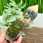 Ocean Sea Jasper Quartz Tower Crystal Generator 492g 142mm