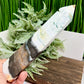 Ocean Sea Jasper Tower Healing Crystal Generator 660g 225mm