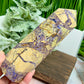 Brecciated Purple Jasper Tower Healing Crystal Generator 984g 183mm