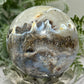 Rutilated Dendritic Agate Sphere RARE Crystal Ball 502g 72mm