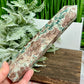 Russian Flower Cherry Blossom Jasper Tower Healing Crystal Generator 546g 202mm