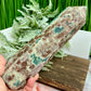 Russian Flower Cherry Blossom Jasper Tower Healing Crystal Generator 864g 200mm