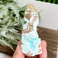 Hemimorphite Sorosilicate Tower Healing Crystal Generator 266g