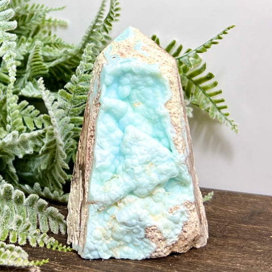 Hemimorphite Sorosilicate Tower Healing Crystal Generator 228g