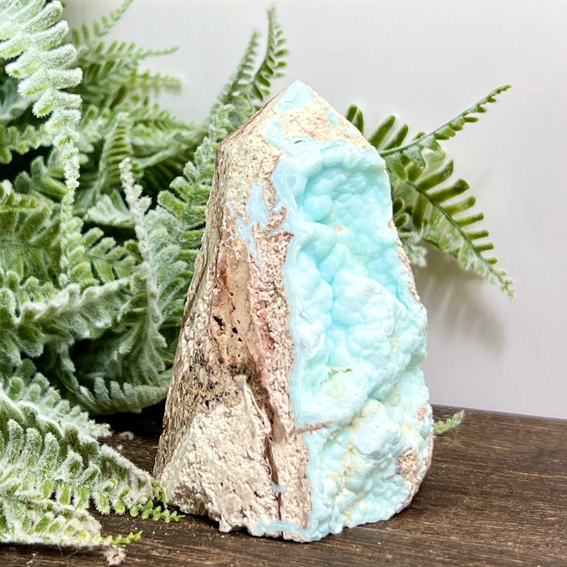 Hemimorphite Sorosilicate Tower Healing Crystal Generator 228g