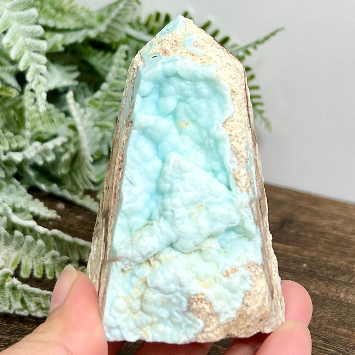 Hemimorphite Sorosilicate Tower Healing Crystal Generator 228g