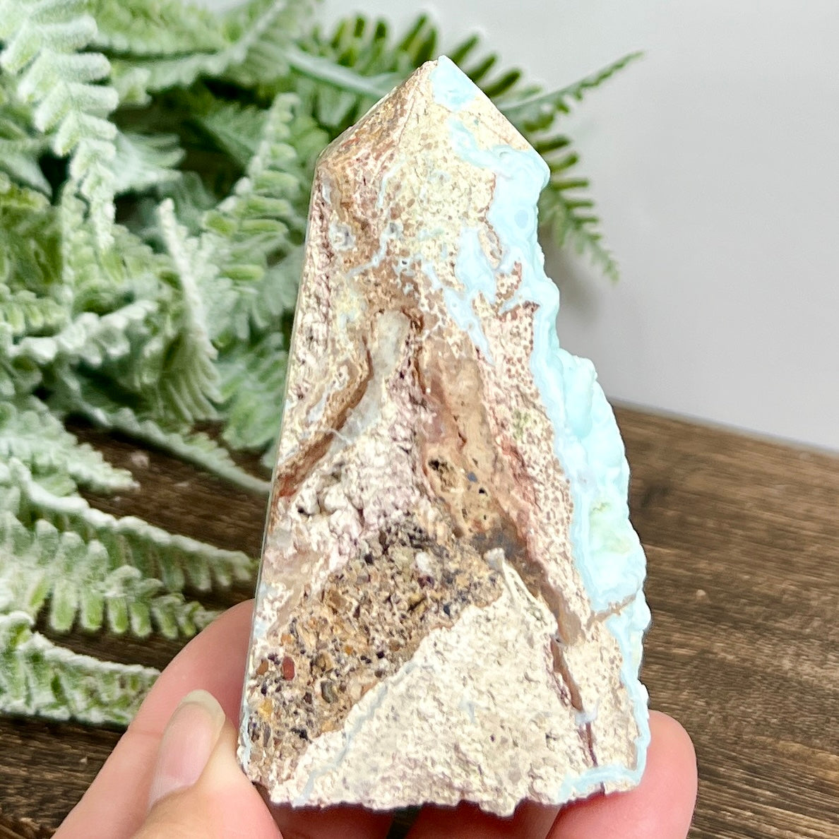 Hemimorphite Sorosilicate Tower Healing Crystal Generator 228g