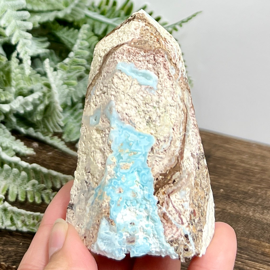 Hemimorphite Sorosilicate Tower Healing Crystal Generator 228g