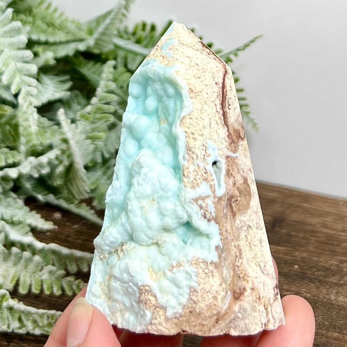 Hemimorphite Sorosilicate Tower Healing Crystal Generator 228g