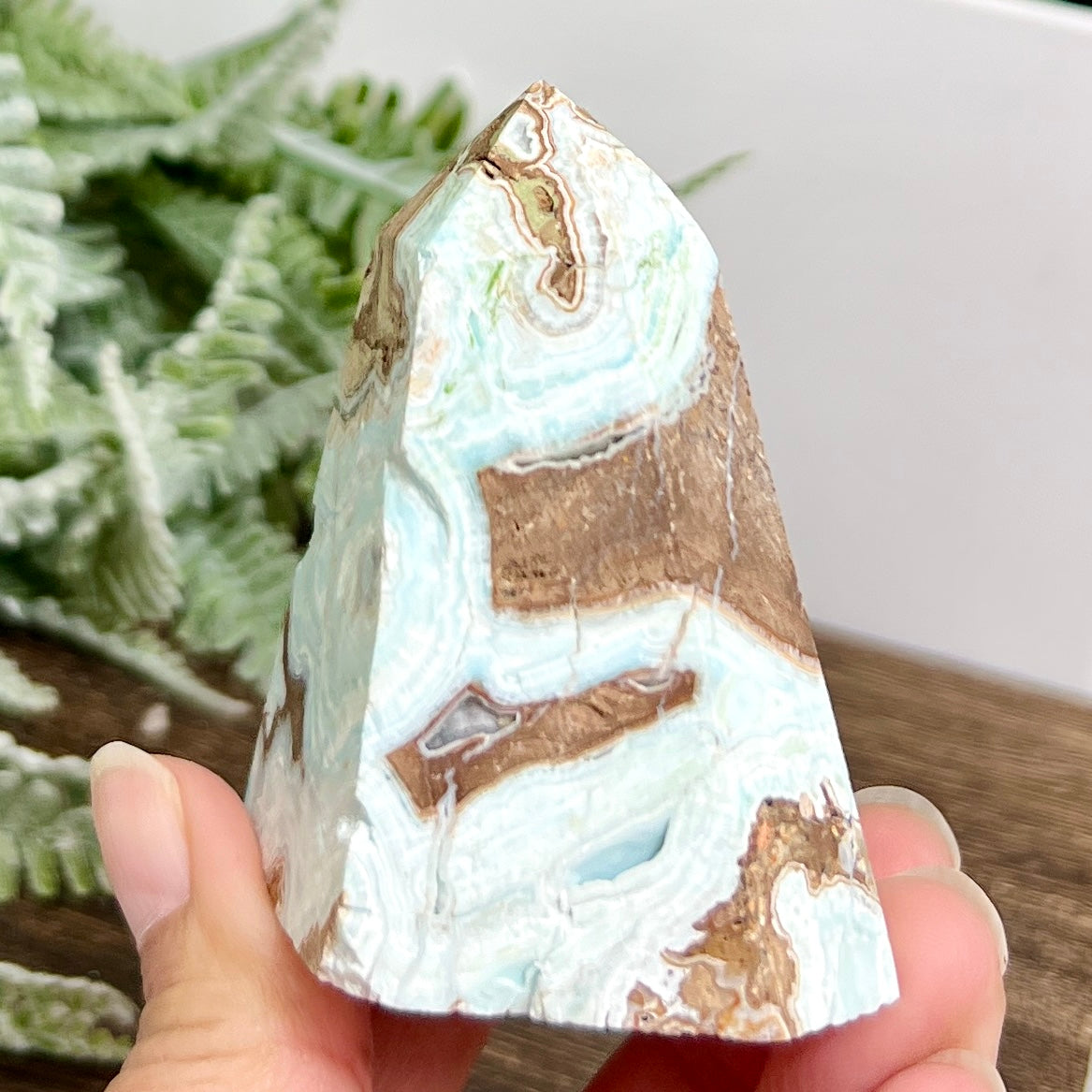 Hemimorphite Sorosilicate Tower Healing Crystal Generator 200g