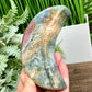 Ocean Sea Jasper Moon Crescent Bowl Healing Crystal Carving 400g