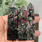 Eudialyte Garnet Feldspar Niter Rare Points Towers Crystal Generators