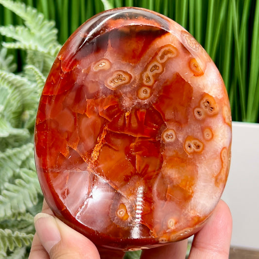 Carnelian Bowl Healing Crystal Carving 390g