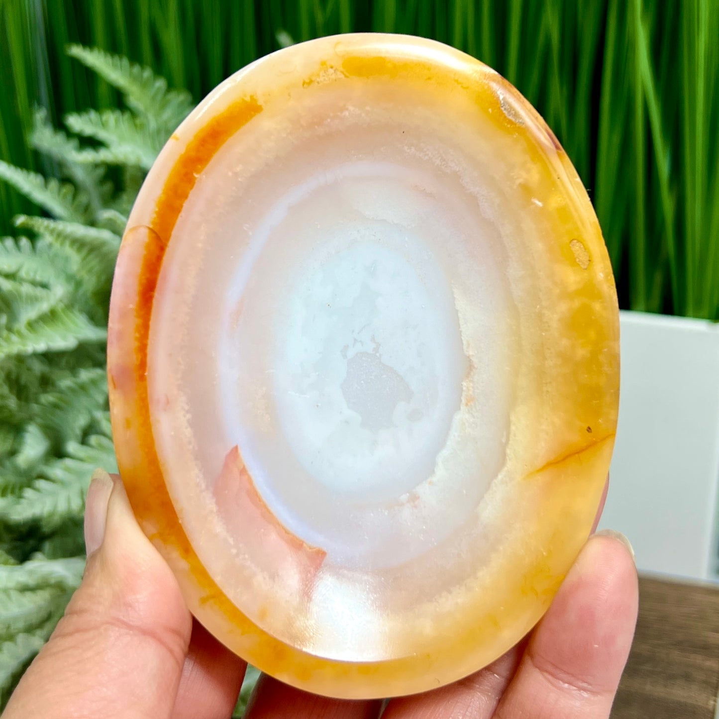 Carnelian Bowl Healing Crystal Carving 278g