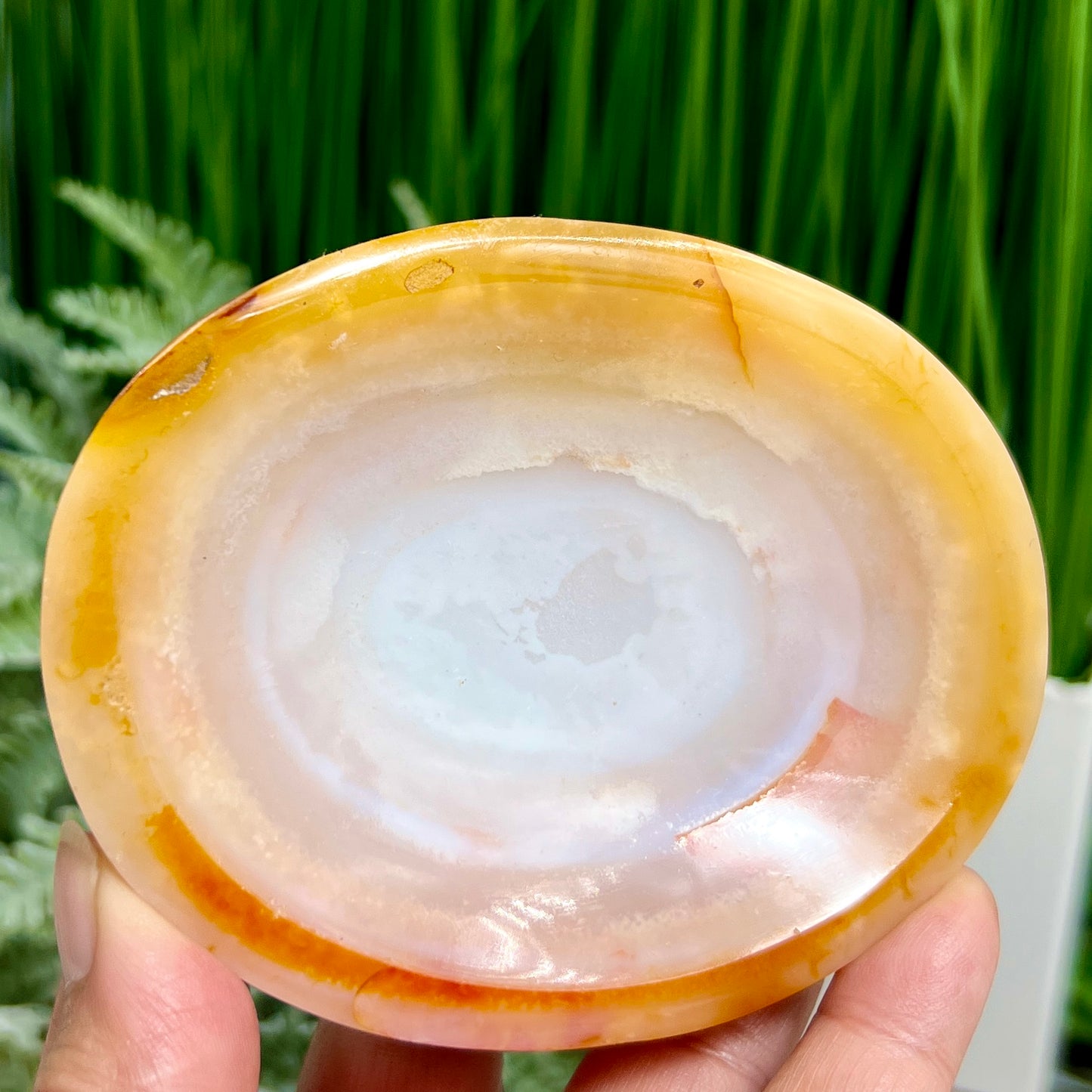 Carnelian Bowl Healing Crystal Carving 278g