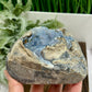 Volcanic Agate Natural Raw Specimen UV Reactive Healing Free Form Crystal 1030g