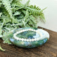 Moss Agate Oblong Bowl Healing Crystal Carving 252g