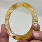 Golden Healer Quartz Bangle Bracelet Jewellery Wearable Crystal Healing Natural Reiki Stone Gemstone