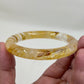 Golden Healer Quartz Bangle Bracelet Jewellery Wearable Crystal Healing Natural Reiki Stone Gemstone