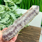 Fluorite with Pyrite Half Raw Half Polished Tower Crystal Generator 668g 174mm