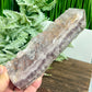 Fluorite with Pyrite Half Raw Half Polished Tower Crystal Generator 668g 174mm