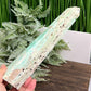 Blue Aragonite Tower Healing Crystal Generator 502g 201mm