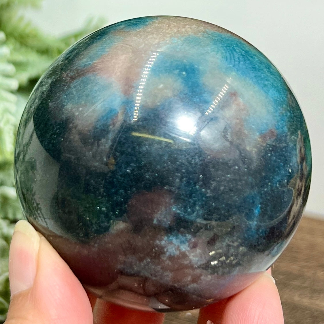 Trolleite Sphere Rare Healing Crystal Ball 422g 67mm