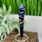 Sodalite with Sunstone Wand with Stand Healing Crystal Generator 124g 154mm