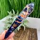 Sodalite with Sunstone Wand with Stand Healing Crystal Generator 124g 154mm